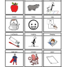 p in the middle of words picture cards