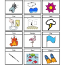 fl at the beginning of words picture cards