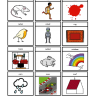 r at the beginning of words picture cards