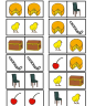 ch at the beginning of words domino game