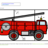 Emergency vehicles build a picture dice game ...