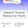 Speech Sound Pack use g at the end of words ...