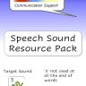 Speech Sound Pack use 's' when it ...