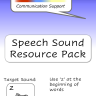 Speech Sound Pack - Use 'z' at the ...