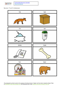 f and b minimal pairs picture cards