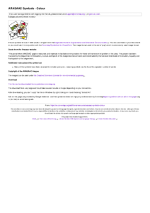 ARASAAC Symbols - Colour