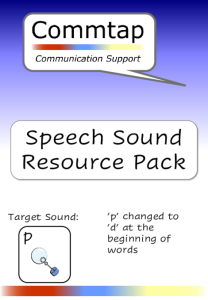 Speech Sound Pack use 'p' instead of 'd' at the beginning of words