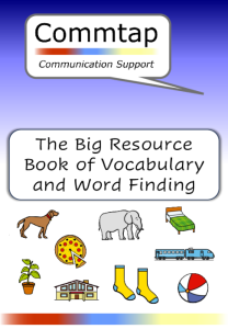 Vocabulary Resource Pack